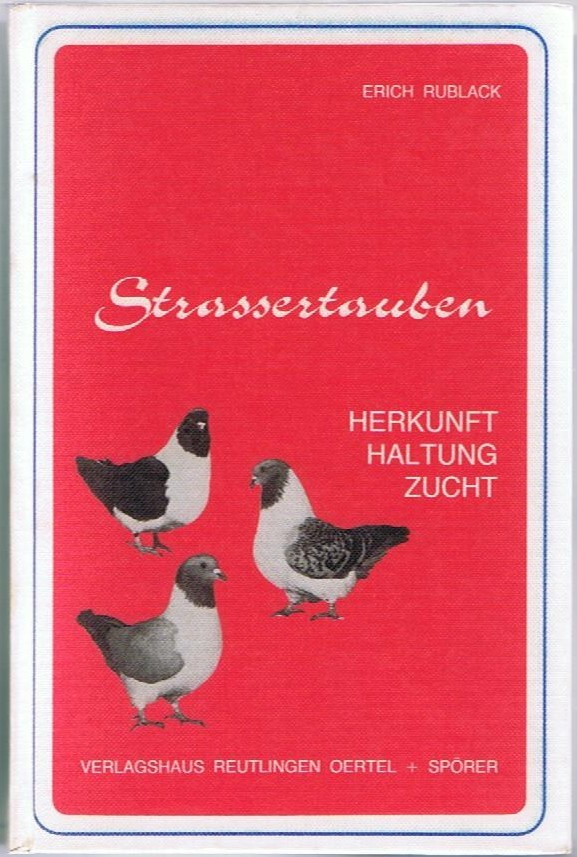 Das Buch "Sstrassertauben" von Erich Rublack